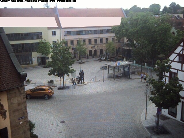 Archiv Foto Webcam Marktplatz Zirndorf