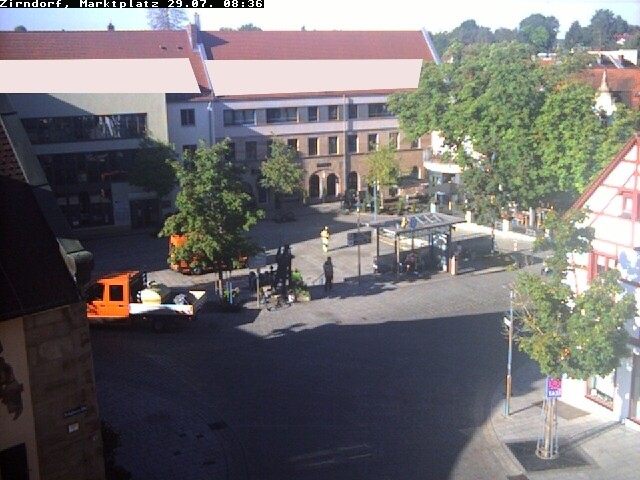 Archiv Foto Webcam Marktplatz Zirndorf