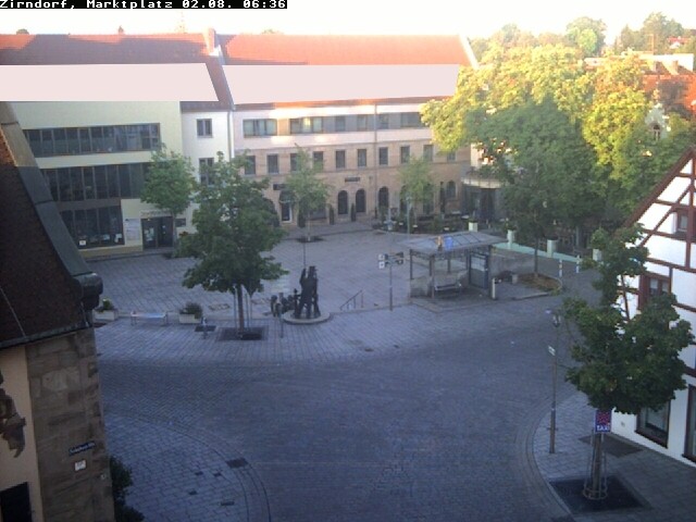 Archiv Foto Webcam Marktplatz Zirndorf
