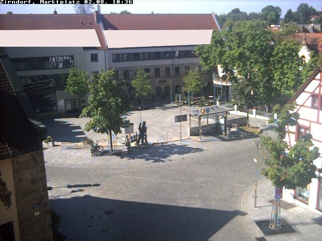 Archiv Foto Webcam Marktplatz Zirndorf