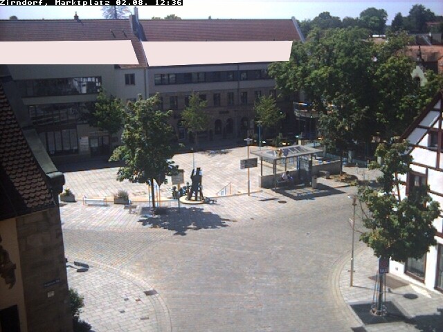 Archiv Foto Webcam Marktplatz Zirndorf