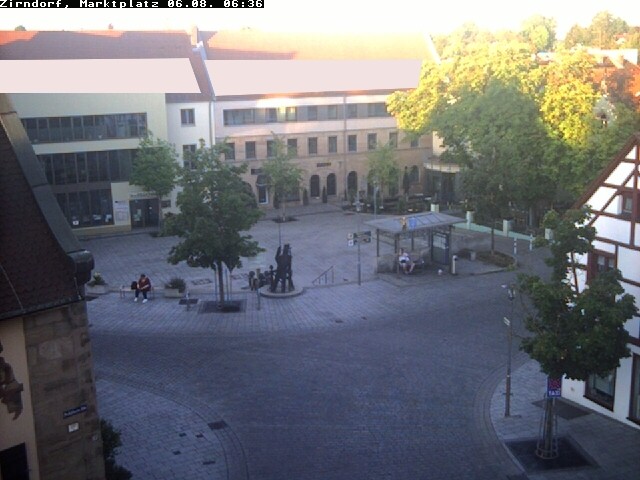 Archiv Foto Webcam Marktplatz Zirndorf