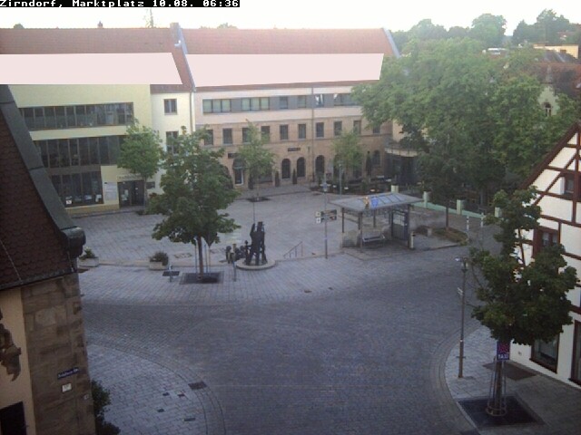 Archiv Foto Webcam Marktplatz Zirndorf