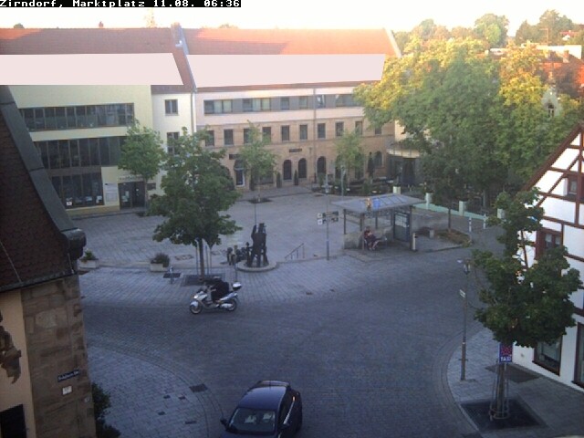 Archiv Foto Webcam Marktplatz Zirndorf