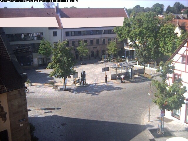 Archiv Foto Webcam Marktplatz Zirndorf