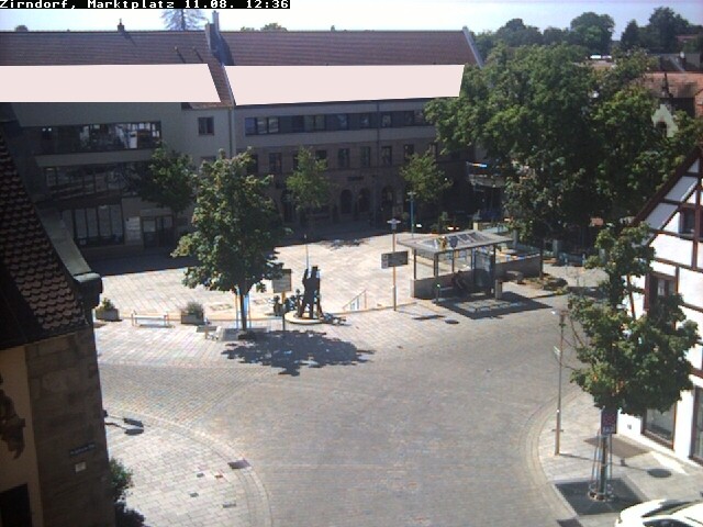 Archiv Foto Webcam Marktplatz Zirndorf