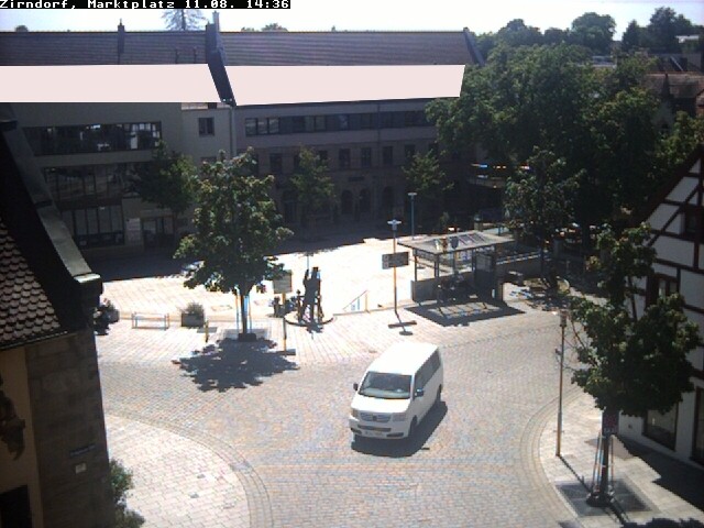 Archiv Foto Webcam Marktplatz Zirndorf