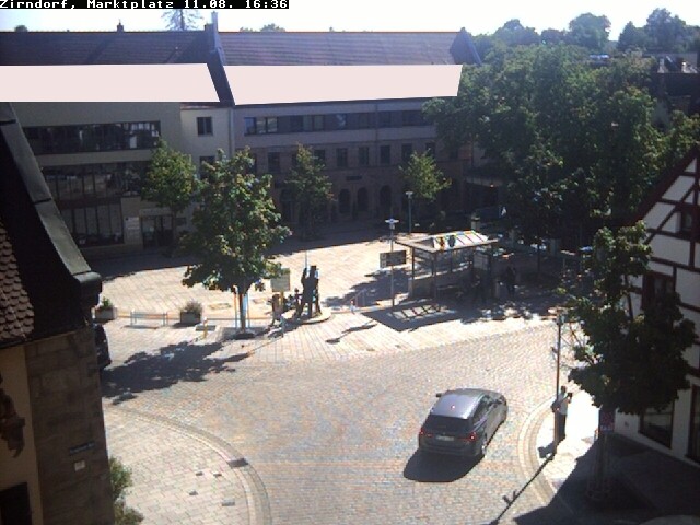 Archiv Foto Webcam Marktplatz Zirndorf