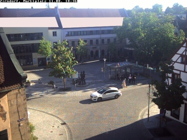 Archiv Foto Webcam Marktplatz Zirndorf