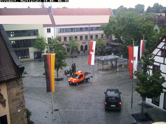 Archiv Foto Webcam Marktplatz Zirndorf