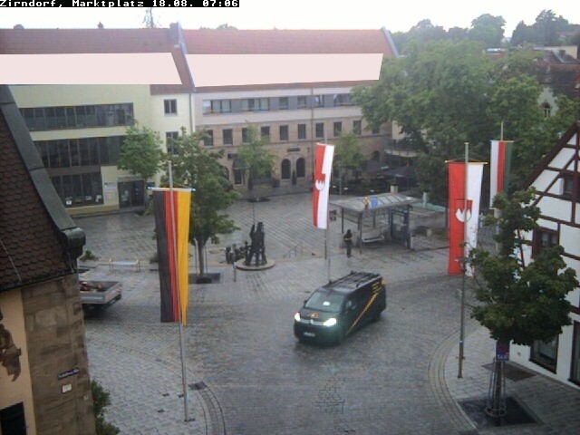 Archiv Foto Webcam Marktplatz Zirndorf