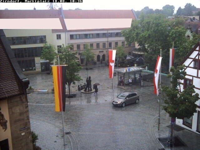 Archiv Foto Webcam Marktplatz Zirndorf