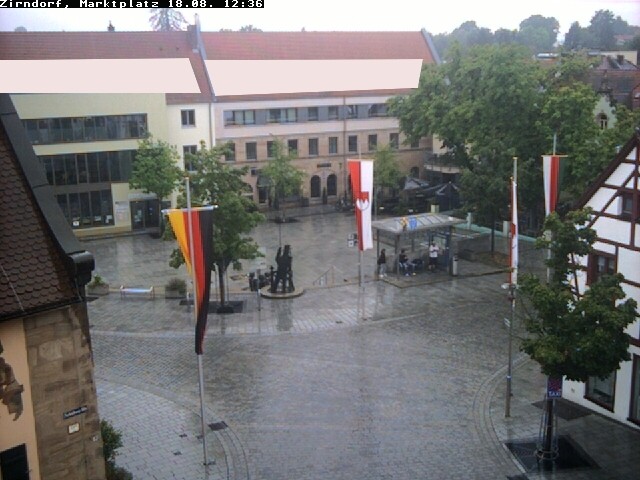 Archiv Foto Webcam Marktplatz Zirndorf