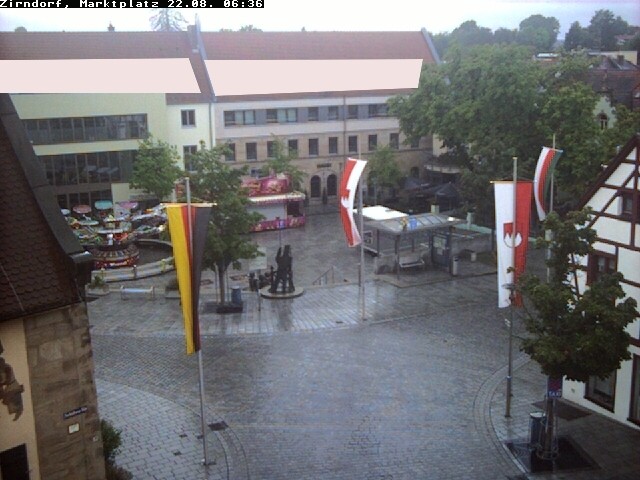 Archiv Foto Webcam Marktplatz Zirndorf