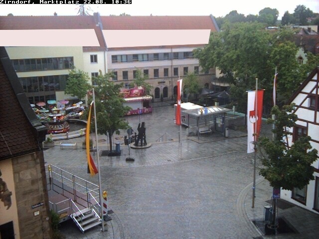 Archiv Foto Webcam Marktplatz Zirndorf