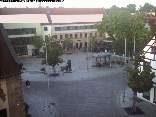 Archiv Foto Webcam Marktplatz Zirndorf