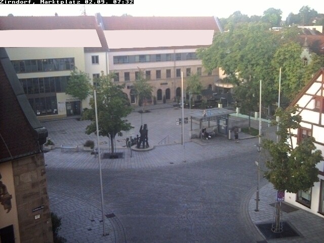Archiv Foto Webcam Marktplatz Zirndorf