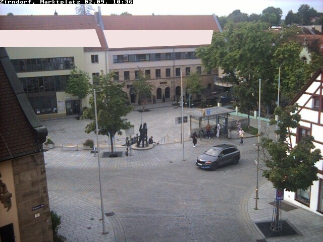 Archiv Foto Webcam Marktplatz Zirndorf