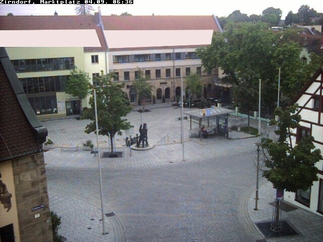 Archiv Foto Webcam Marktplatz Zirndorf