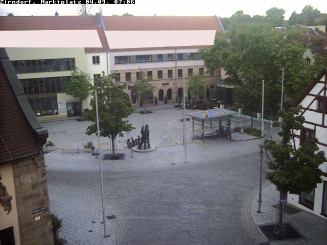 Archiv Foto Webcam Marktplatz Zirndorf