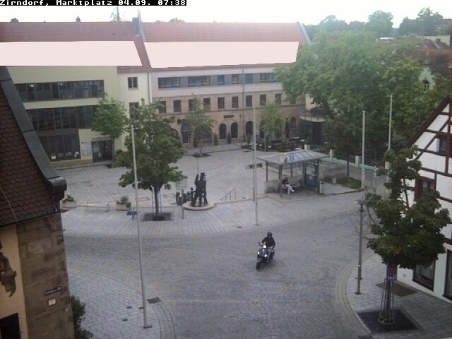 Archiv Foto Webcam Marktplatz Zirndorf