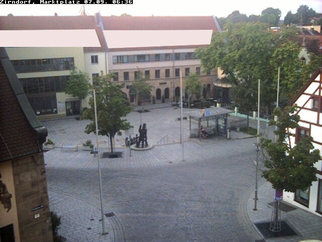 Archiv Foto Webcam Marktplatz Zirndorf
