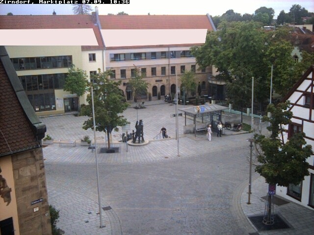 Archiv Foto Webcam Marktplatz Zirndorf