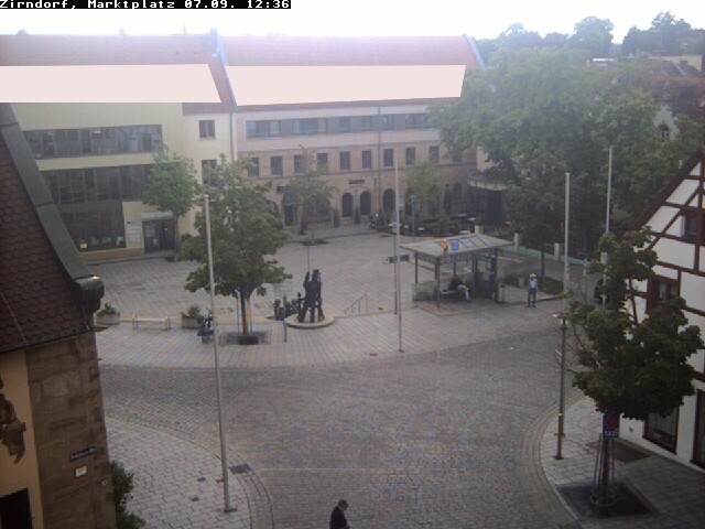 Archiv Foto Webcam Marktplatz Zirndorf