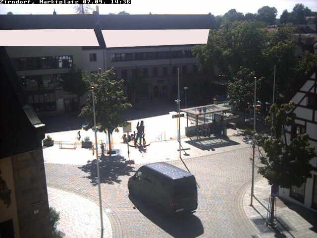 Archiv Foto Webcam Marktplatz Zirndorf