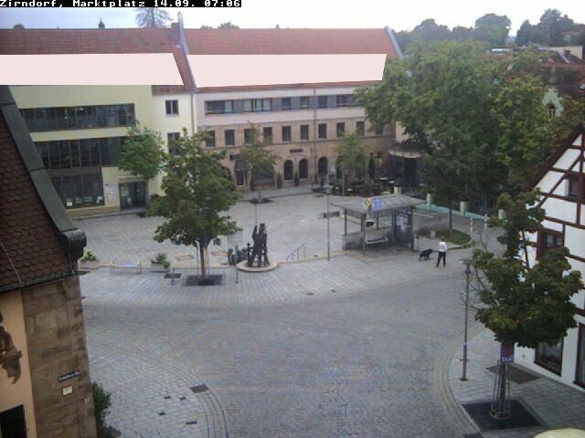 Archiv Foto Webcam Marktplatz Zirndorf