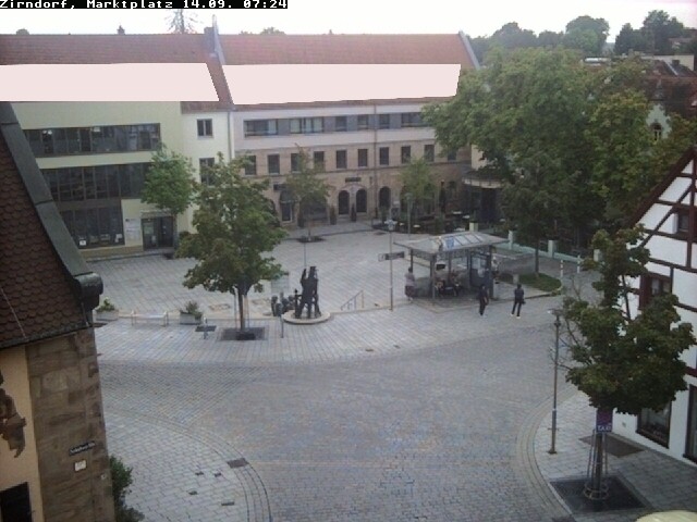 Archiv Foto Webcam Marktplatz Zirndorf