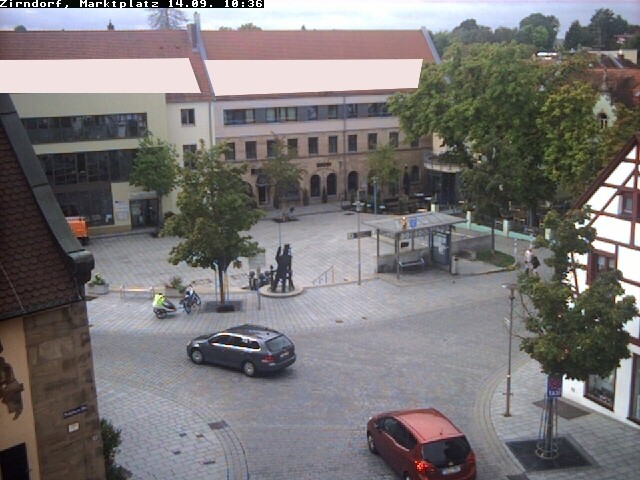 Archiv Foto Webcam Marktplatz Zirndorf