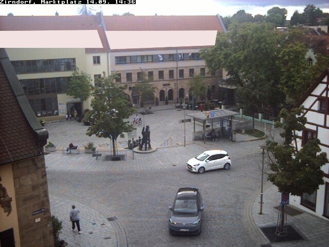 Archiv Foto Webcam Marktplatz Zirndorf