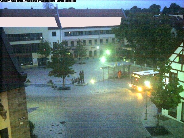 Archiv Foto Webcam Marktplatz Zirndorf