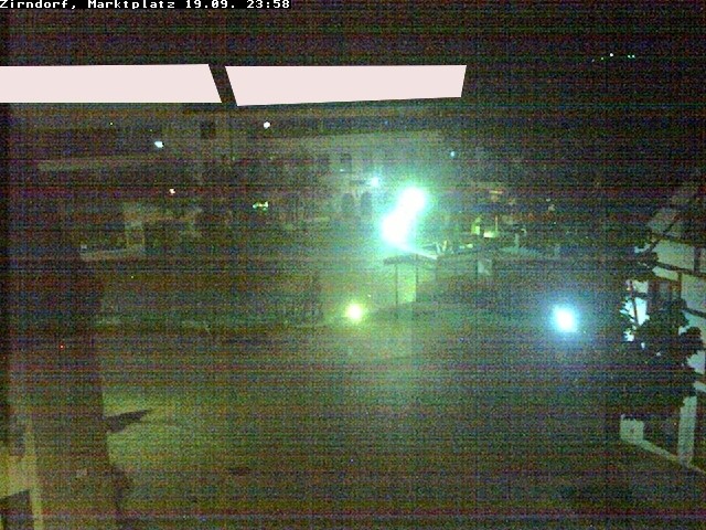 Archived image Webcam Town square Zirndorf