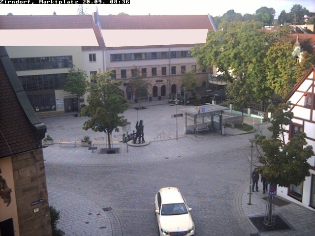 Archiv Foto Webcam Marktplatz Zirndorf