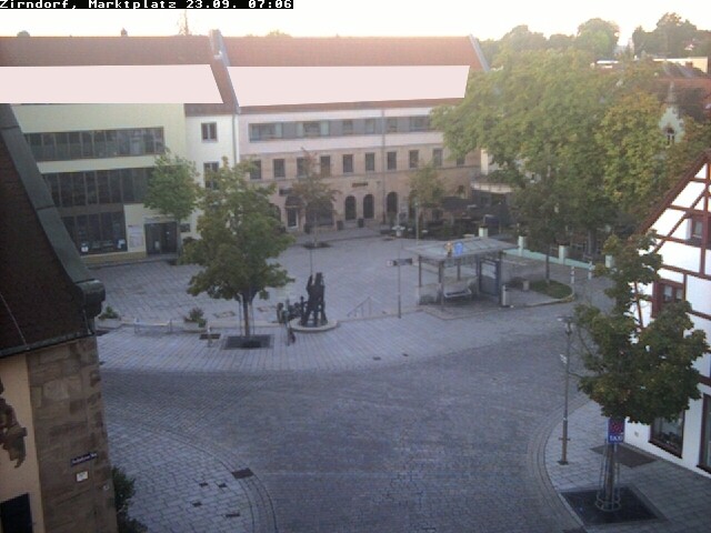 Archiv Foto Webcam Marktplatz Zirndorf