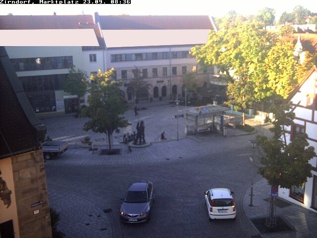 Archiv Foto Webcam Marktplatz Zirndorf