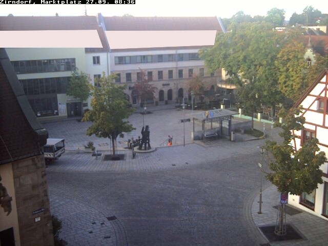Archiv Foto Webcam Marktplatz Zirndorf