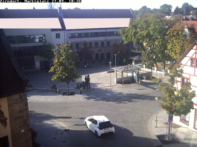 Archiv Foto Webcam Marktplatz Zirndorf