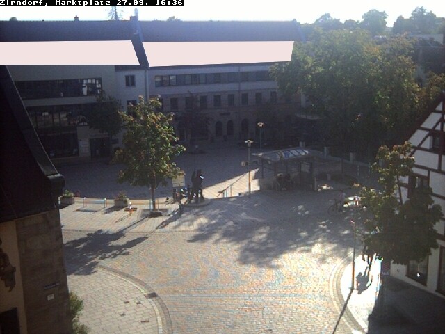 Archiv Foto Webcam Marktplatz Zirndorf
