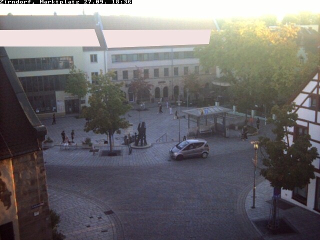 Archiv Foto Webcam Marktplatz Zirndorf