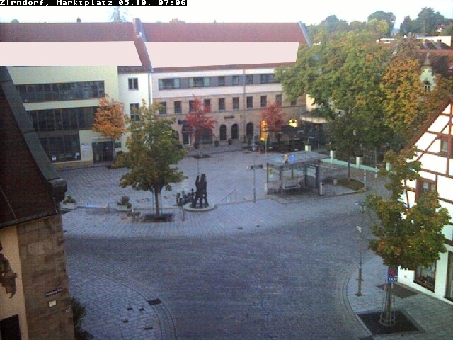 Archiv Foto Webcam Marktplatz Zirndorf