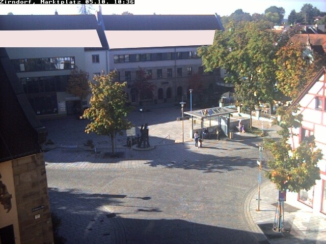 Archiv Foto Webcam Marktplatz Zirndorf