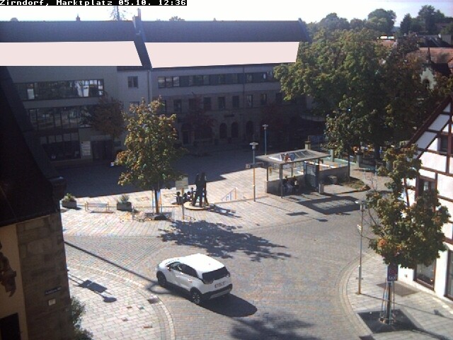 Archiv Foto Webcam Marktplatz Zirndorf