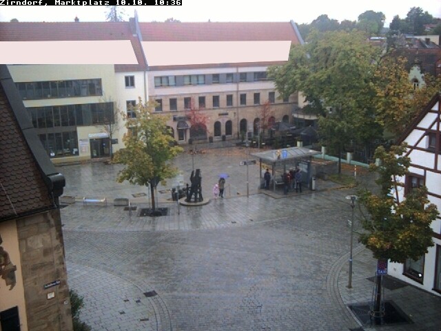 Archiv Foto Webcam Marktplatz Zirndorf