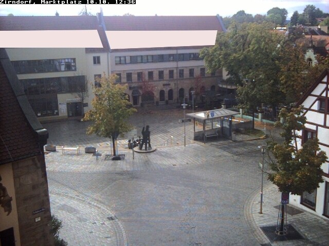 Archiv Foto Webcam Marktplatz Zirndorf
