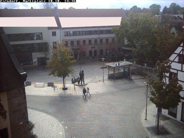 Archiv Foto Webcam Marktplatz Zirndorf