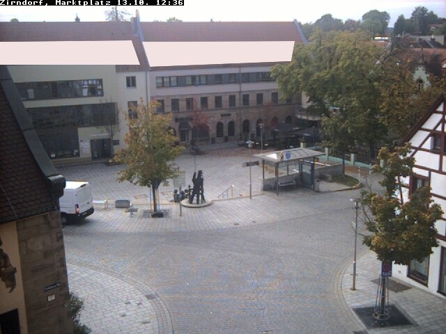 Archiv Foto Webcam Marktplatz Zirndorf