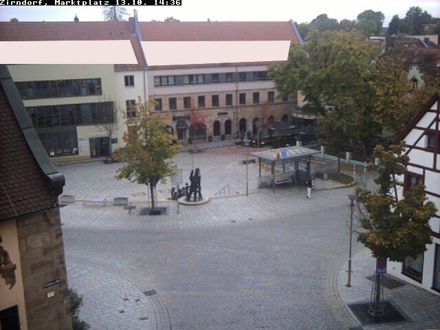 Archiv Foto Webcam Marktplatz Zirndorf